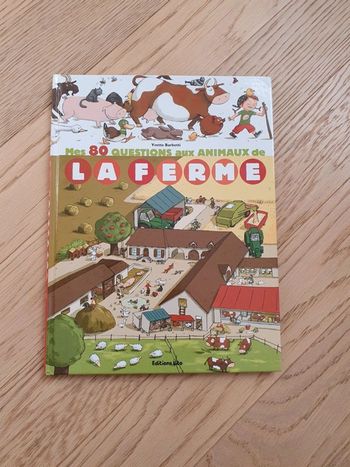 Livre Mes 80 questions aux animaux de la ferme, neuf 🐑