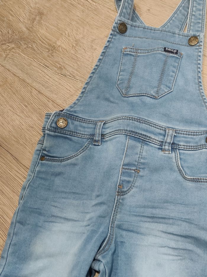 Salopette jean slim stretch In extenso Taille 2 ans Neuve - photo numéro 2