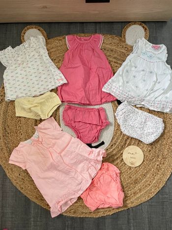 Lot robes 6 mois