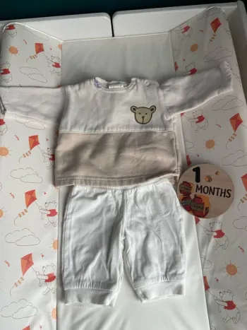 Tenue taille 1 mois ourson