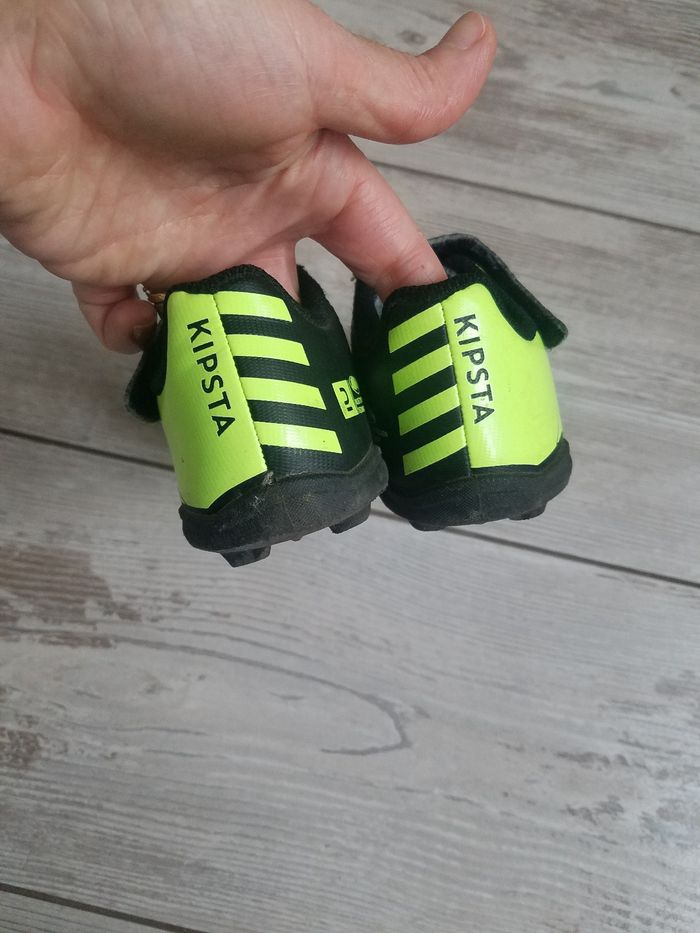 Chaussures de football noir Kipsta t 29 tbe - photo numéro 2