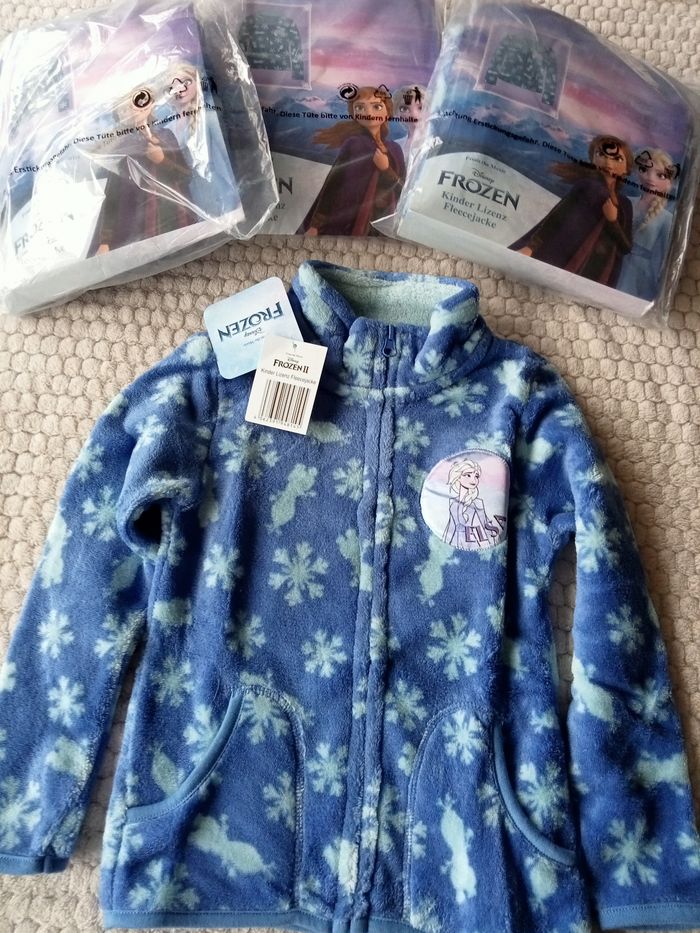 Veste ou gilet polaires la reine des neiges Disney Frozen
