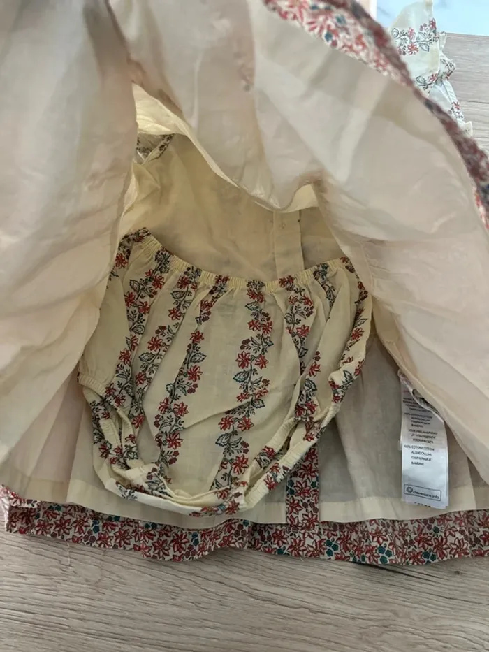 Robe sergent major neuve avec étiquette 18 mois bébé fille - photo numéro 2