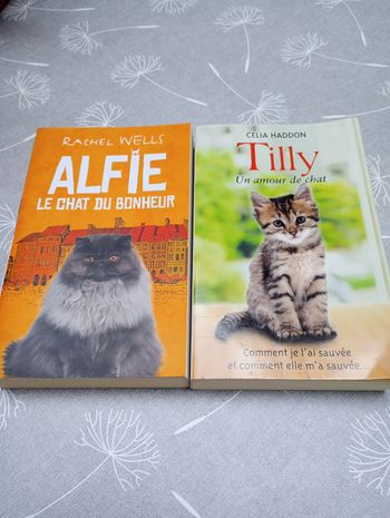 2 livres chat