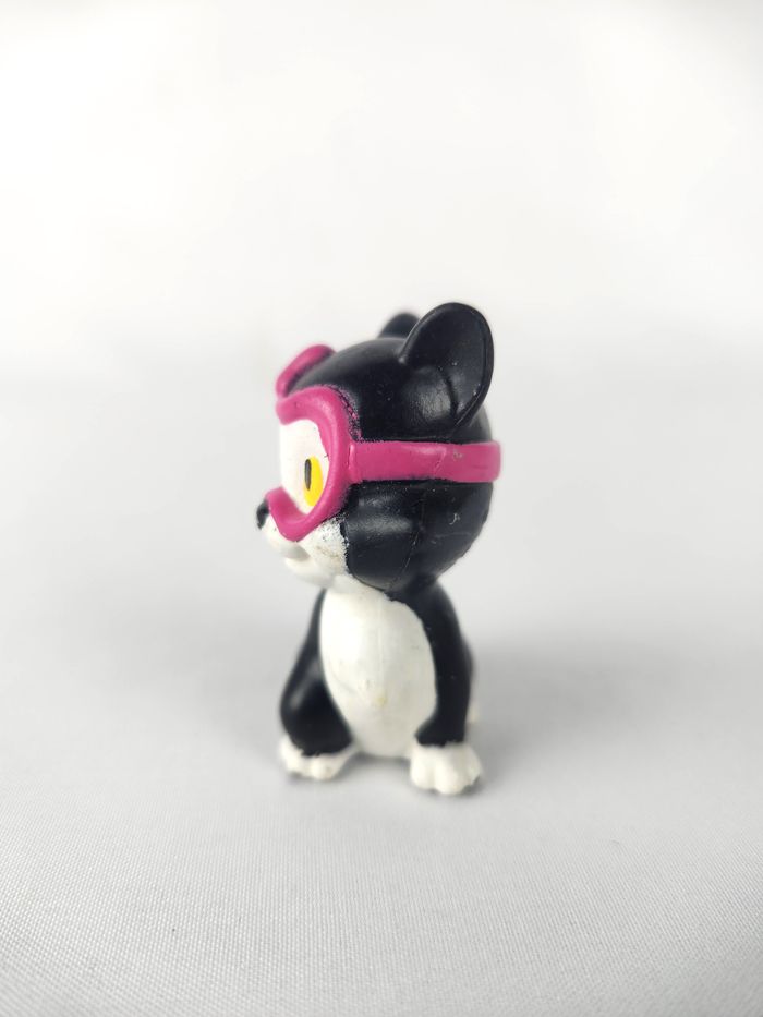 Figurine Disney Figaro Pinocchio - Mattel 2011 - Chat avec Masque Rose - photo numéro 2