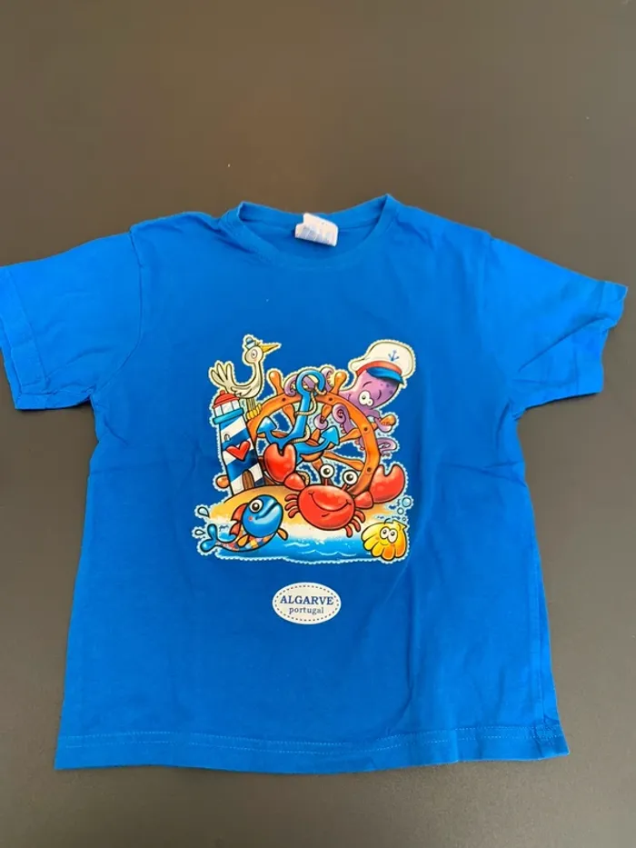 T-shirt Portugal Algarve taille 5/6 ans