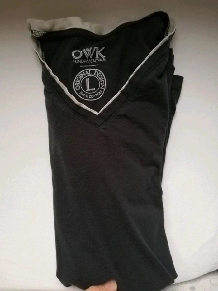 T shirt uni bleu marine - photo numéro 2