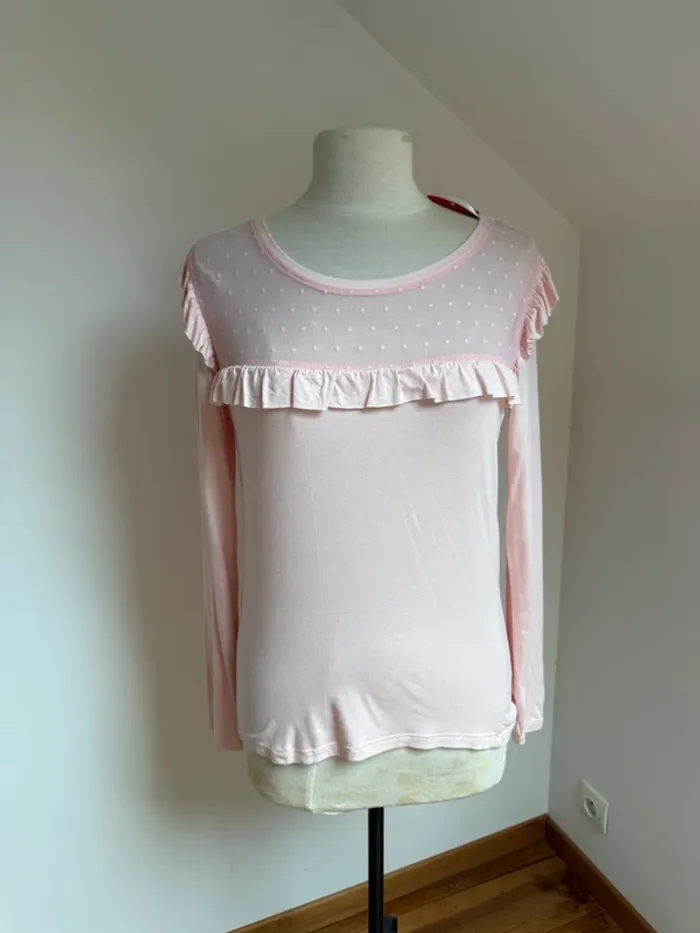 Superbe top blouse en viscose et elastane neuf Arkitect 🌸 M 38