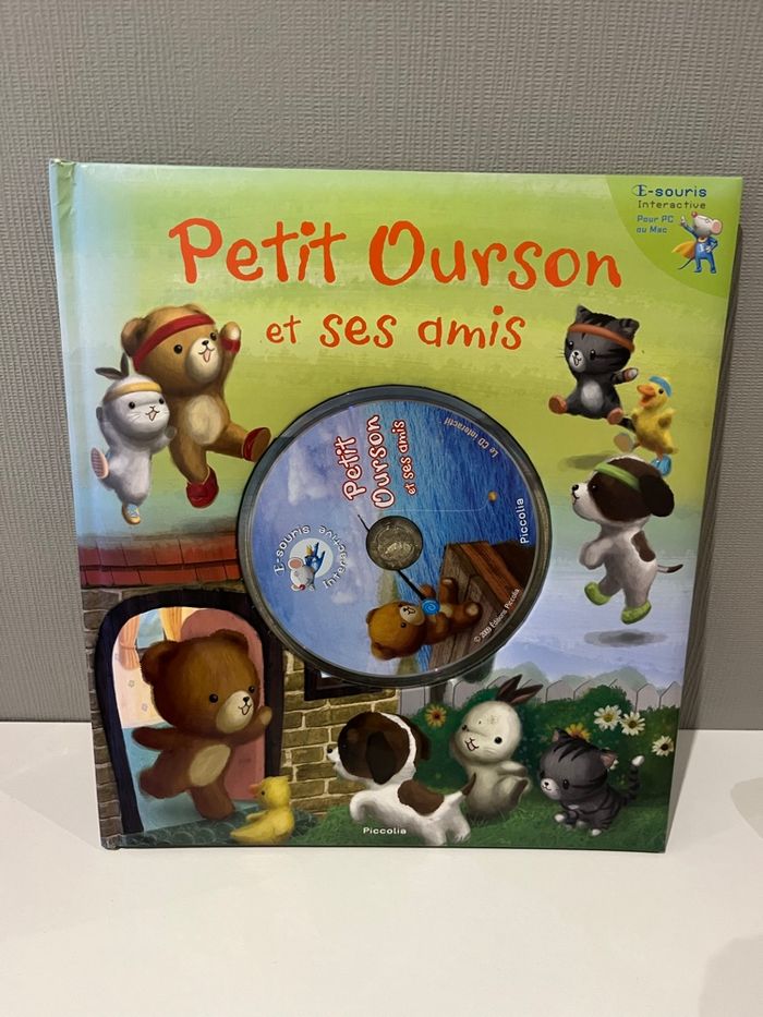Livre interactif petit ourson