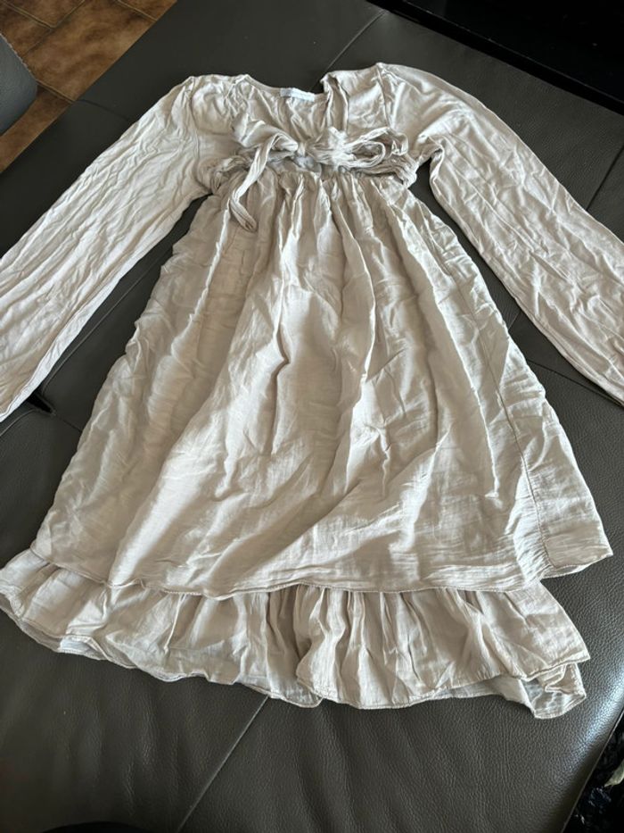 Robe courte beige taille unique - photo numéro 2