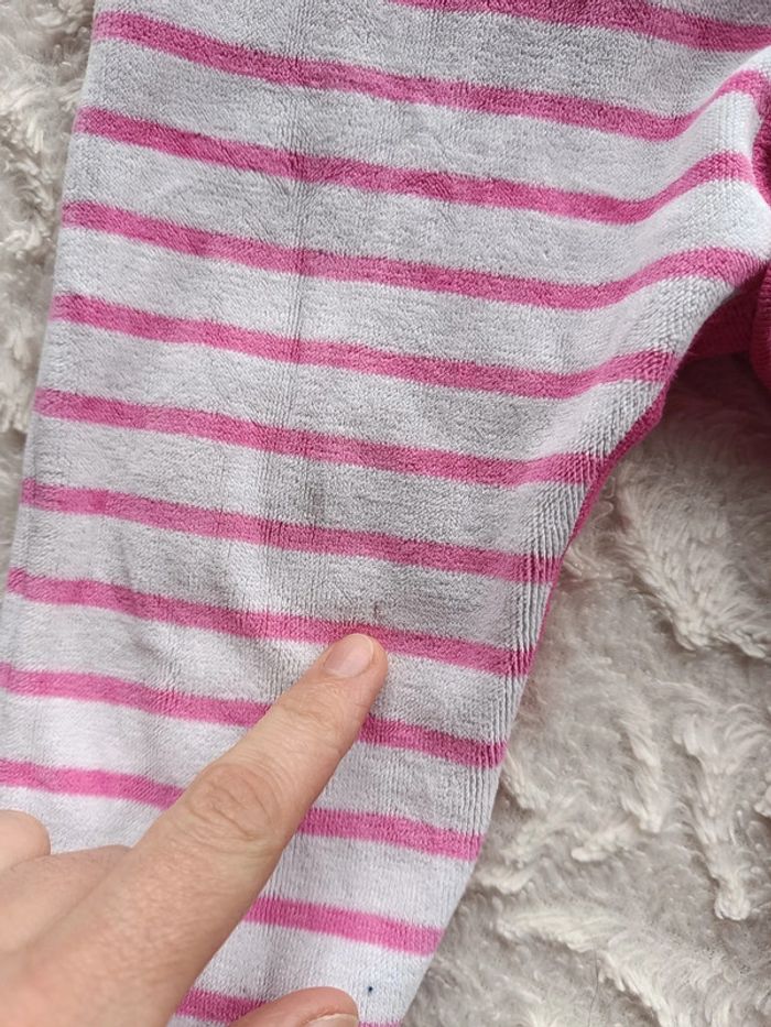 Pyjama grenouillère velours Fille 18 mois Petit bateau - photo numéro 9