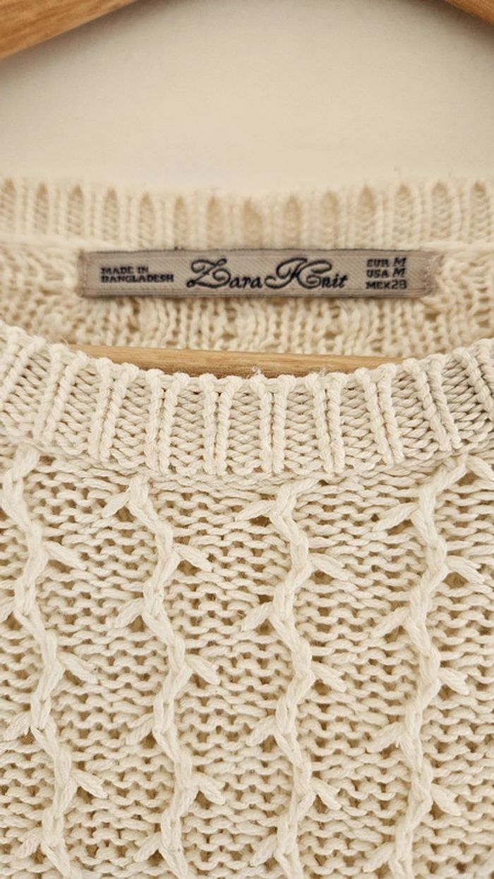 Pull manche 3/4 taille M - photo numéro 4