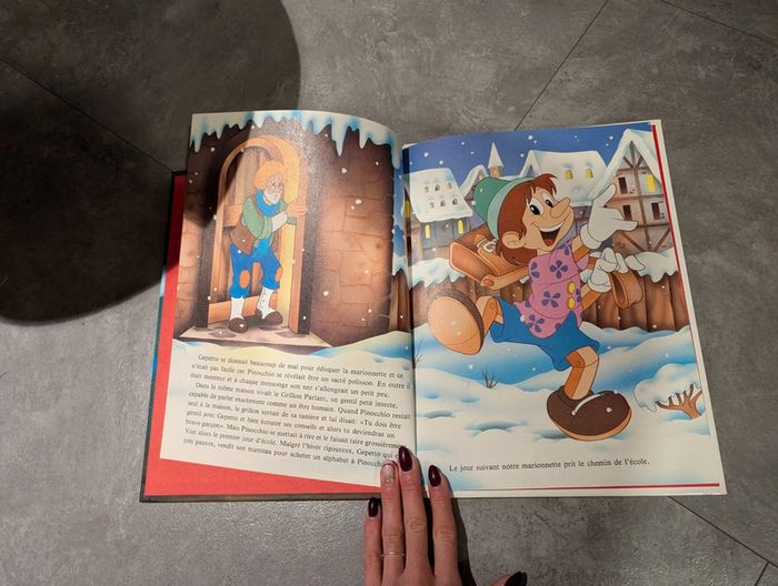 Livre Pinocchio vintage 1994 - photo numéro 3