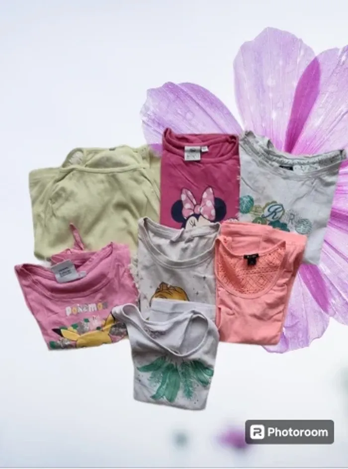 Lot de 7 t shirts été