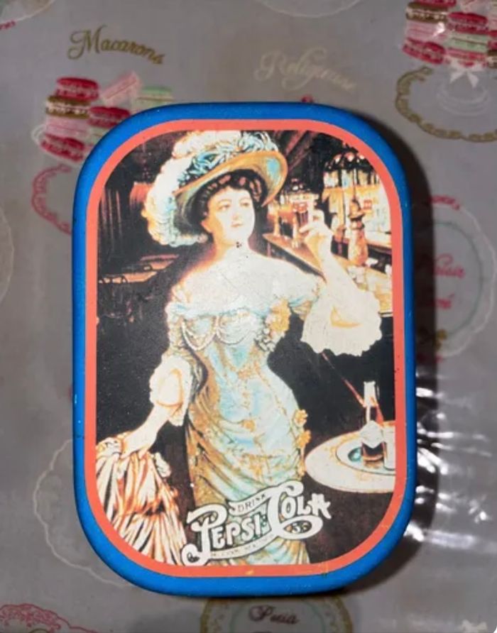 Boîte vintage pepsi cola - photo numéro 2