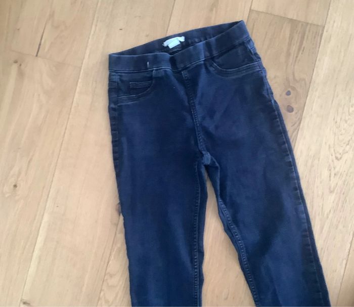 Jeggings H&M bleu brut taille 36 - photo numéro 3