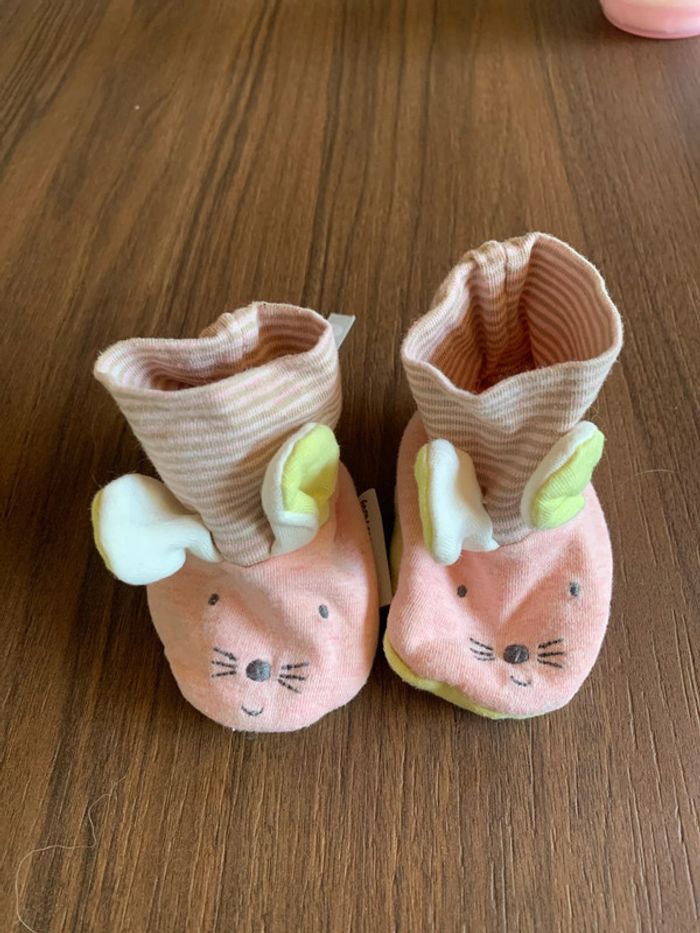 Chaussons Moulin Roty 3 mois ou 16