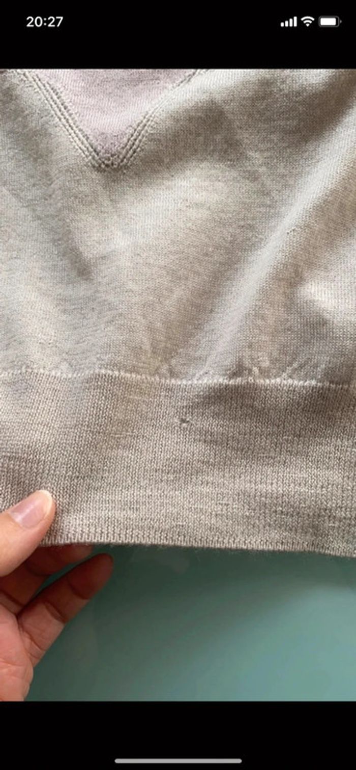 Pull gris blanc - Sezane - photo numéro 9