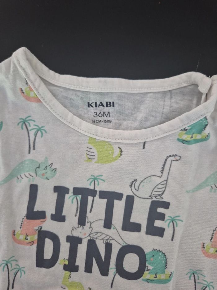 Tee-shirt dino 24 mois - photo numéro 2