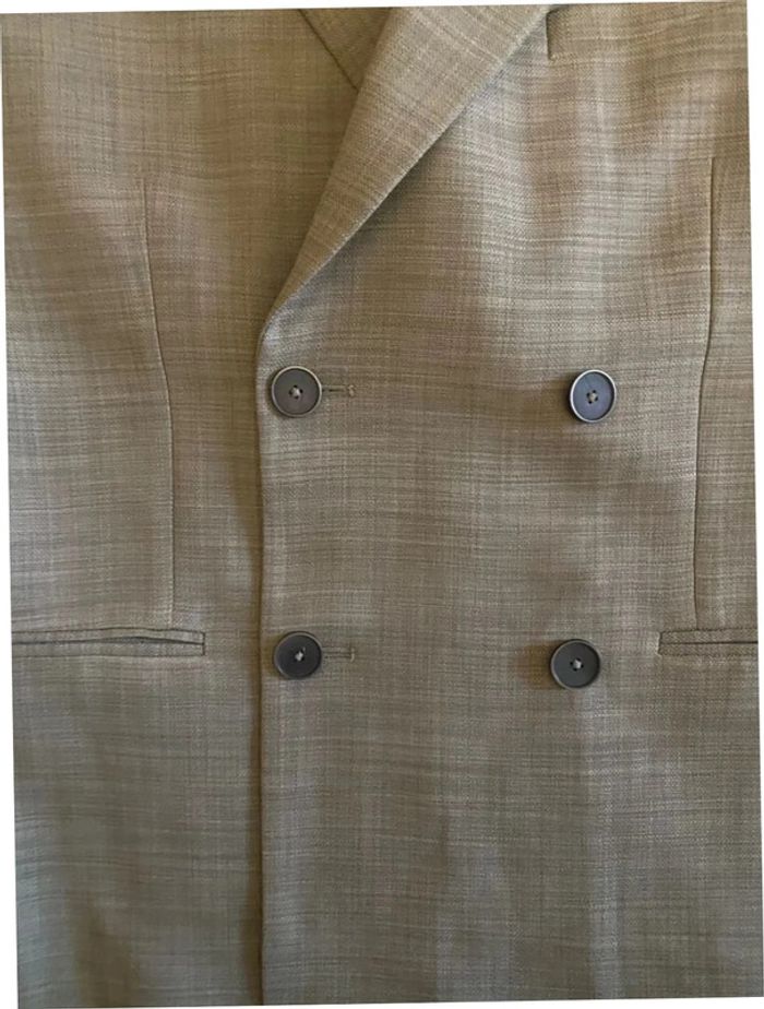 Blazer veste de costume Marron beige taille S Reserved neuf - photo numéro 4