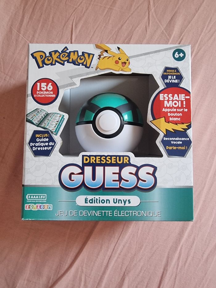 Pokemon dresseur guess
