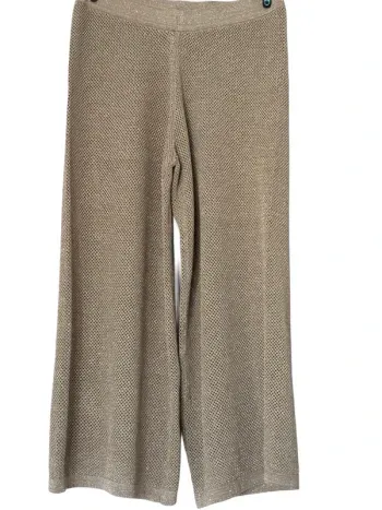 Pantalon de plage dorée en émaille