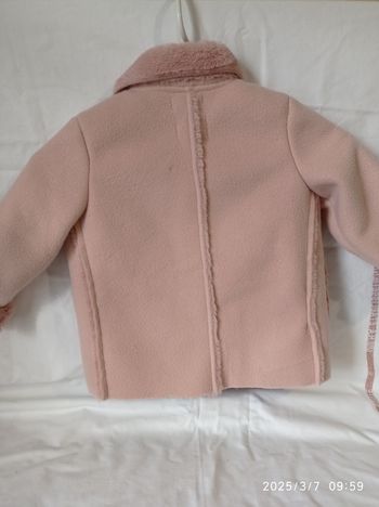 manteau rose de Mango 9/12 mois ref 24 D3