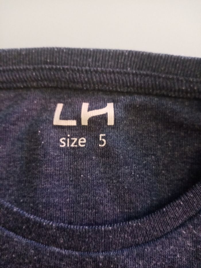 T shirt manches longues, 5 ans, LH - photo numéro 2