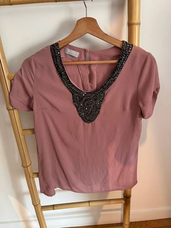 Haut avec perles