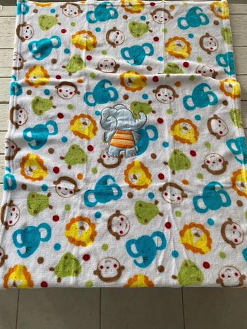 Couverture plaid bébé enfant doux et chaud