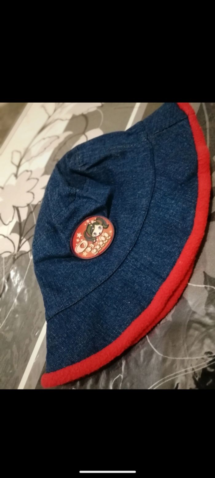 Beau chapeau,bob jean influx. Taille 4/5 ans ( 52) - photo numéro 2