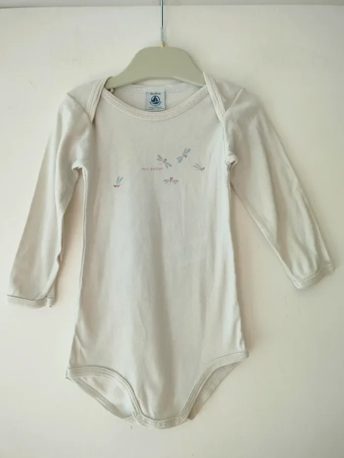 (e) bodie blanc libellule 18m PB