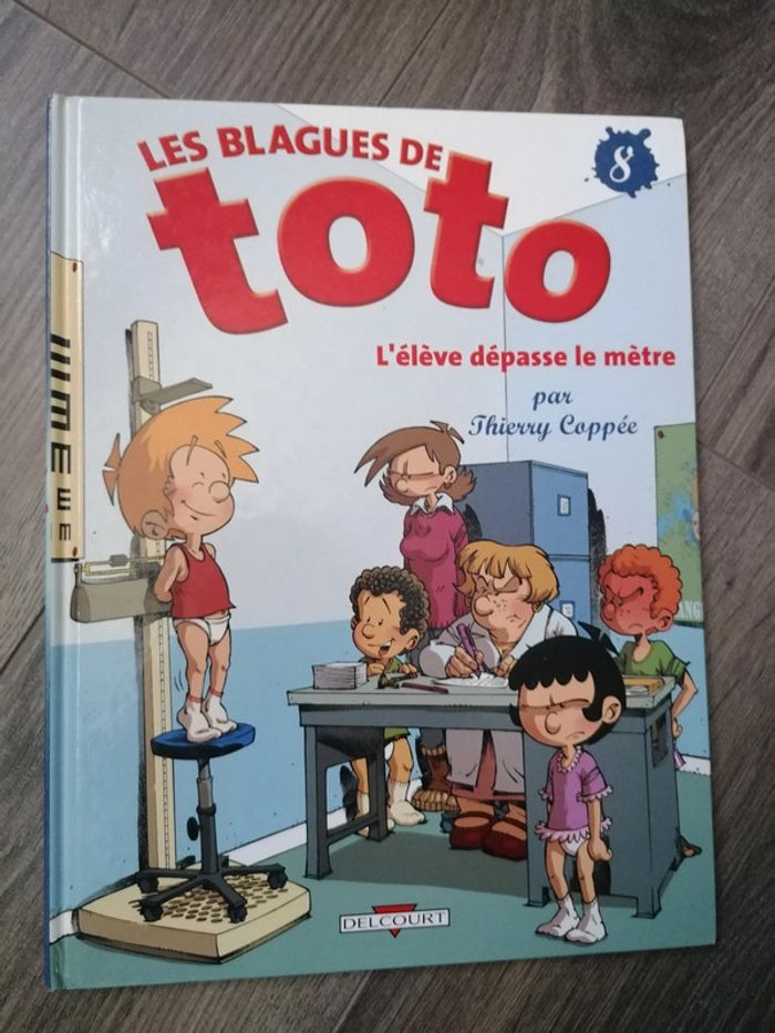 Bd toto 8 l'élève passe le mètre