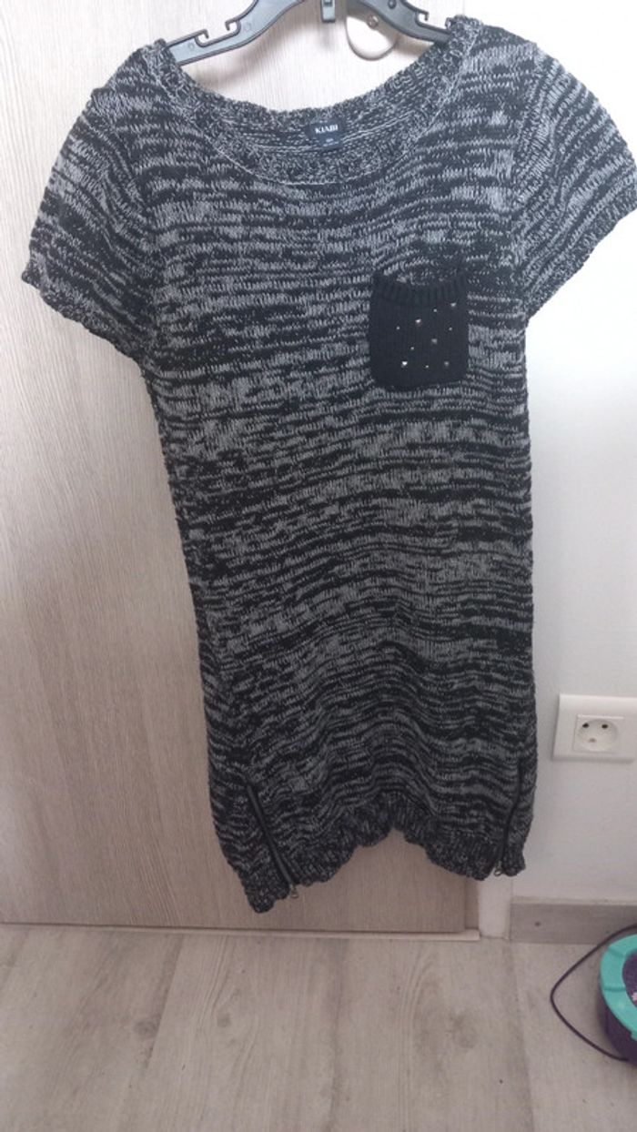 Robe épaisse manches courtes 10ans