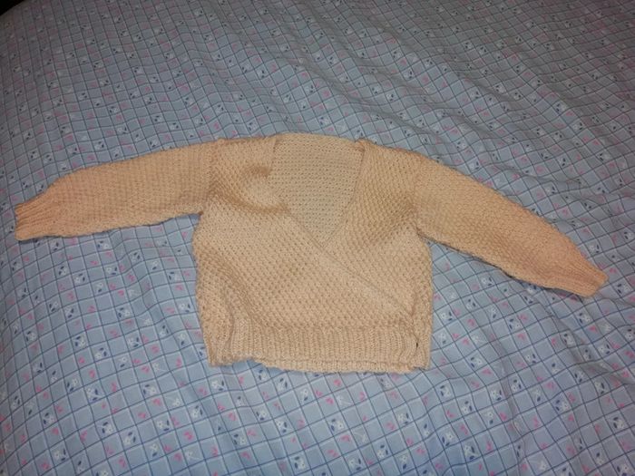 Pull en laine 6mois fille