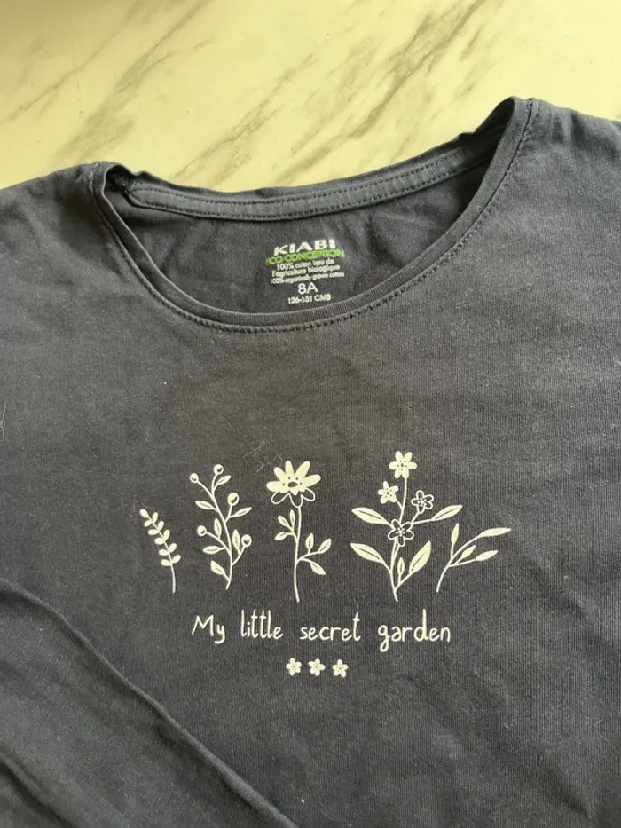T-shirt Kiabi 8 ans - photo numéro 2