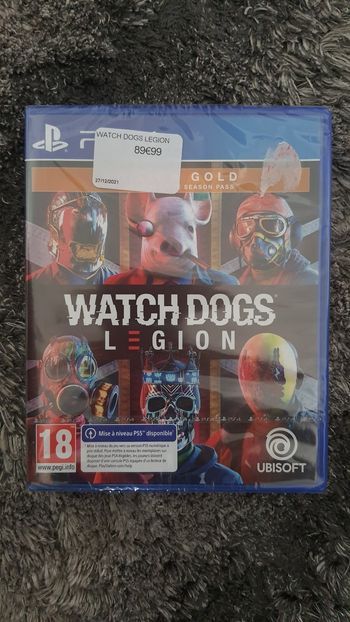 Jeu ps5 watch dogs legion édition gold