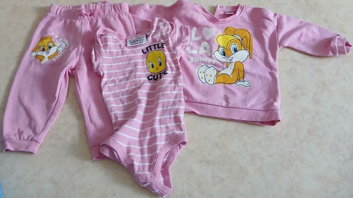 Ensemble rose fille