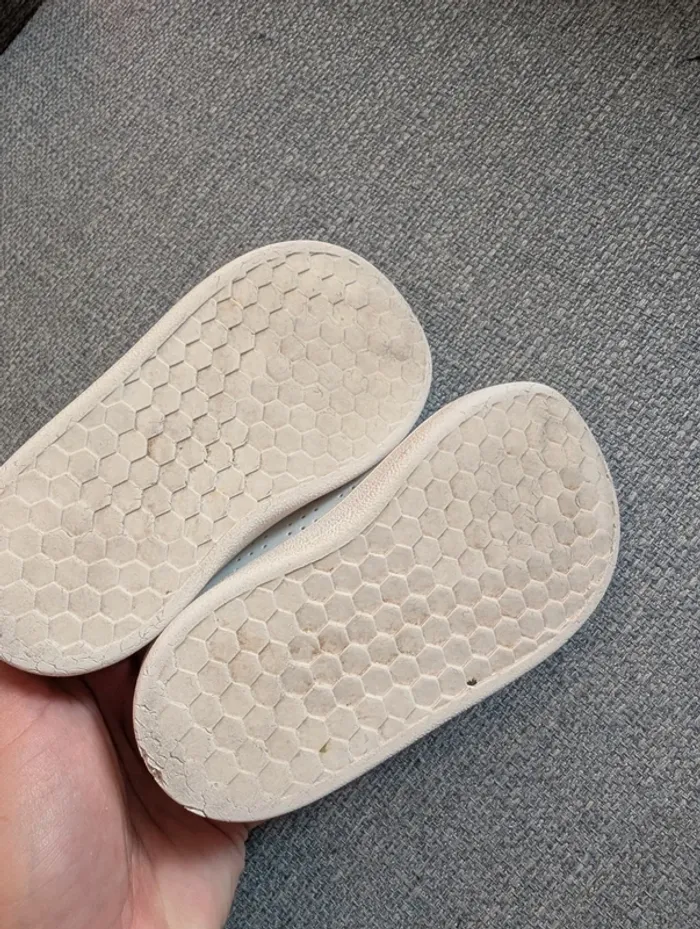 Basket adidas 21 blanc et rose - photo numéro 6