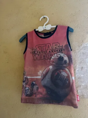 Débardeur garçon Star Wars BB-8 🤖 6 ans – Très bon état