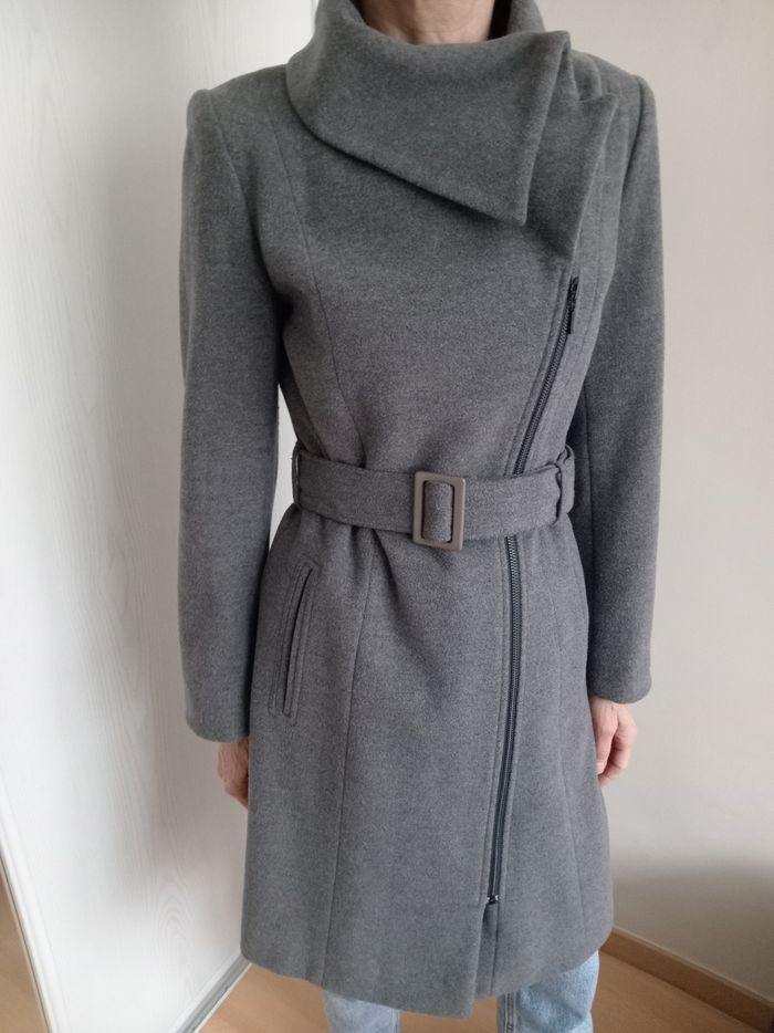 Manteau d'hiver 80% laine - photo numéro 3