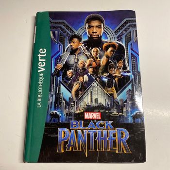 Bibliothèque verte - Marvel - black Panther
