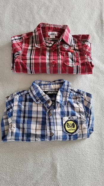Lot chemise bébé 