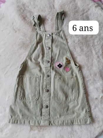 Robe salopette 6 ans kiabi