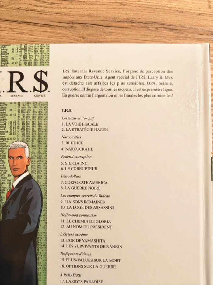 BD I.R.$ tome 1 - photo numéro 6