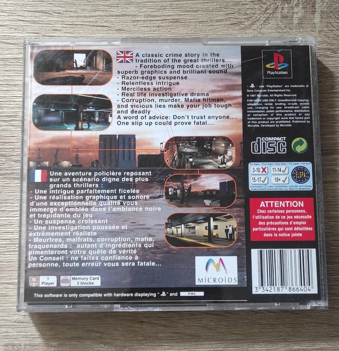 Jeu the last report ps1 - photo numéro 3