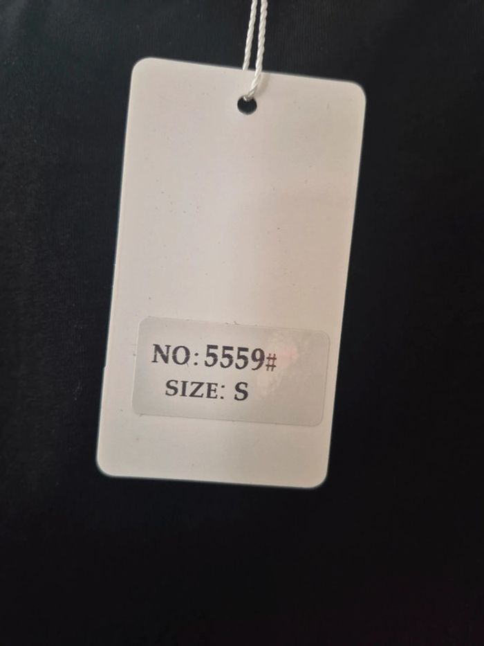 Tee-shirt Noir Manches Courtes Femme Taille S/36 - photo numéro 3