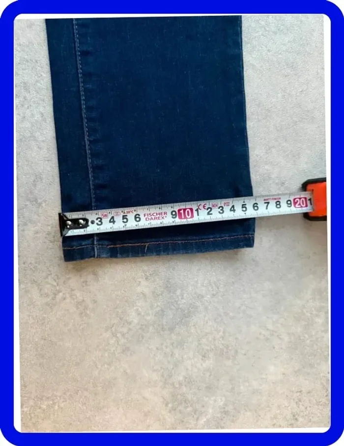 Jeans Levi's W28 FR38 L32 coupe skinny bleu Femme woen pan546b - photo numéro 6