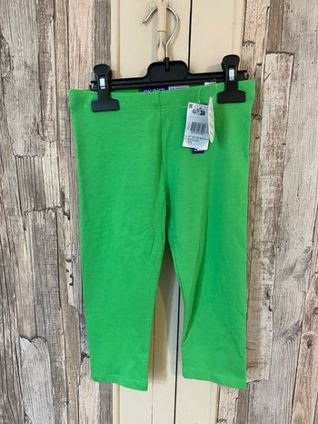 Legging vert, taille 6 ans, 3/4, Okaidi 