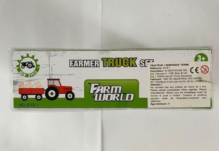 Jouet tracteur avec citerne - photo numéro 3